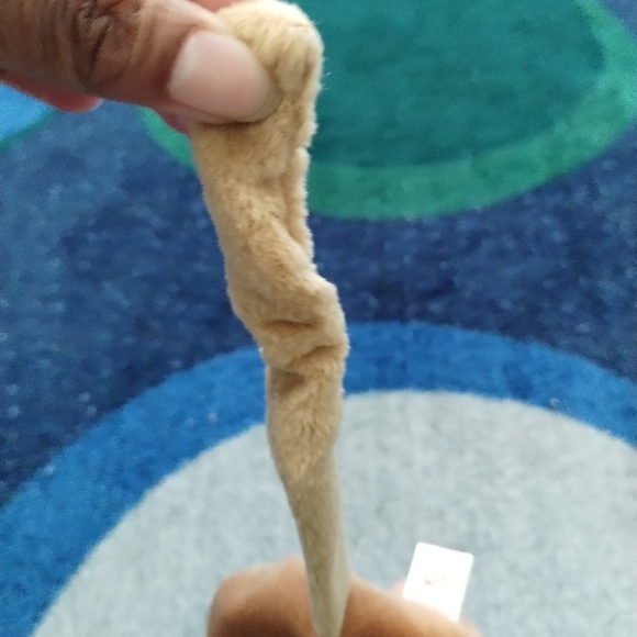 -Ty Beanie Babies Bongo The Monkey Tan Tail - 10" - Picture 5 of 17